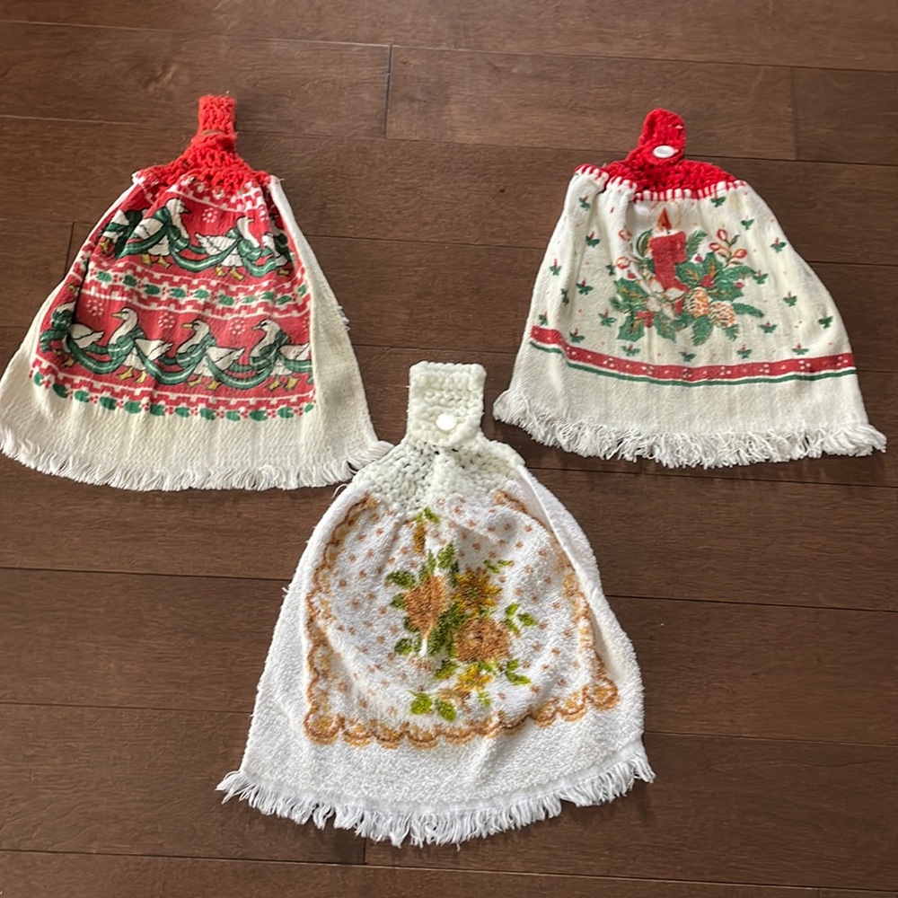 Vintage Wrap Oven Towels